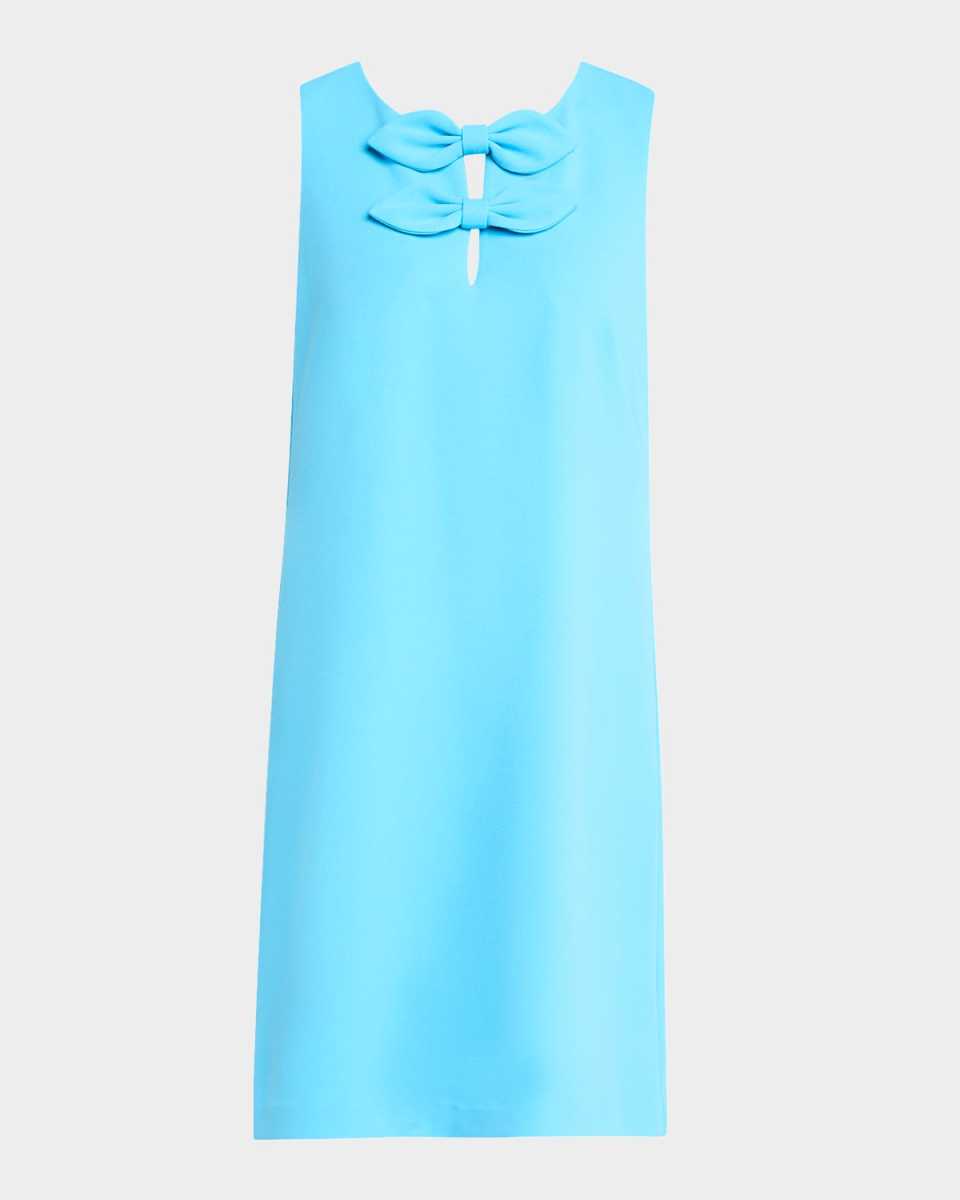 Martina Bow Sleeveless Mini Dress